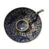 Image 2 : 1920's Japanese Phoenix Bird Bowl & Ladle Set