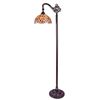 Image 1 : Tiffany-style Reading Floor Lamp