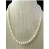 Image 1 : Graduated Freshwater Pearls 14kt Gold 18" Necklace