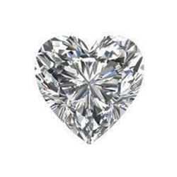 4 carat Heart Facet BIANCO Diamond