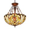 Image 1 : Tiffany-style Ceiling Pendant