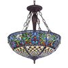 Image 2 : Tiffany-style Inverted Ceiling Pendant