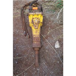 Atlas Copco SBU220 Hydraulic Hammer (used with skidsteer)