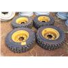 Image 1 : Qty 4 Life Master EBT Ruff Dawg 10-16.5 Tires