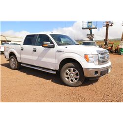 2013 Ford F150 4WD Quad Cab Pickup Truck, 84,850 Miles, Lic. 740TVB (Runs & Drives - See Video)