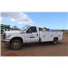 Image 3 : 2014 Ford F350 Service Truck w/ Compressor (nothing else), 35,818 Miles, Lic. 256TVE (Runs & Drives 