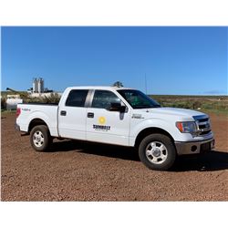 2013 Ford 150 4x4 Quad Cab Pick Up Truck 39,181 Miles Lic 712TVB