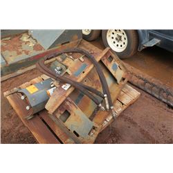 Skidsteer Auger Attachment (Motor Bad)