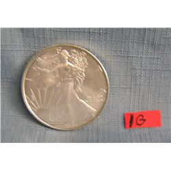 Walking Lady Liberty 1 troy ounce silver coin