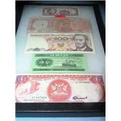 Collection of world currency