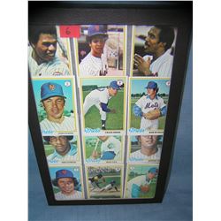 Collection of early NY Mets all star baseball cards