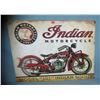 Image 1 : Indian Motorcycles retro style advertising sign
