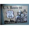 Image 1 : US Route 66 the Mother Road retro style sign