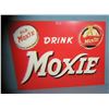 Image 1 : Drink Moxie retro style advertising sign