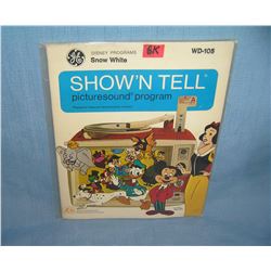 Snow White Show N' Tell picture sound record