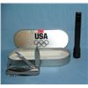 Image 1 : Maglite style flash light and US olympic pocket knife
