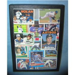 Large collection of Nolan Ryan all star baseball cards