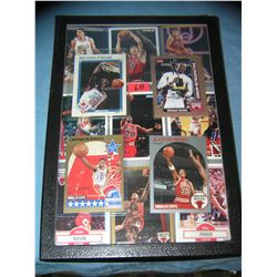 Collection of vintage Chicago Bulls basketball cards