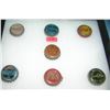 Image 1 : Group of antique soda caps