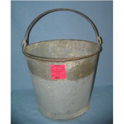Antique farm bucket
