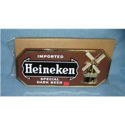 Heineken imported beer advertising display sign