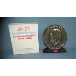 Eisenhower "IKE" savings bank with original box