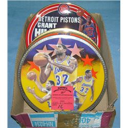 Basketball super star collector plates