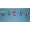 Image 1 : Group of Gray Iron cast iron toy soldiers