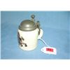 Image 2 : Quality beer stein with pewter lid
