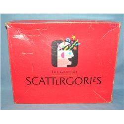 The game of Scattergories