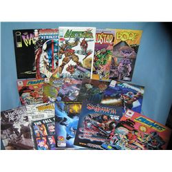 Large collection of vintage comic books