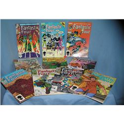 Collection of vintage Fantastic 4 comic books