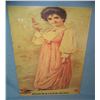 Image 1 : Budweiser girl retro style advertising sign