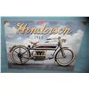 Image 1 : Henderson Motorcycle retro advertising sign