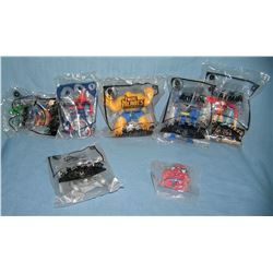 Group of Super hero action figures
