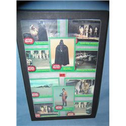Early Star Wars collector cards dated 1977
