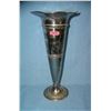 Image 1 : High quality silver plated vase 11 1/2 inches tall