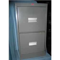 2 drawer all metal file cabinet