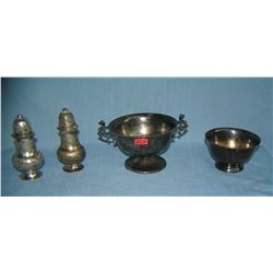 Group of quality silver plated serving pieces