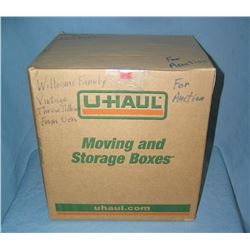 Mystery box lot marked William's family vintage throw