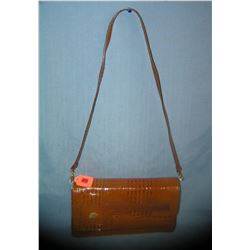 High quality vintage alligator hand bag