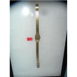 Gold toned wrist watch by Lorus