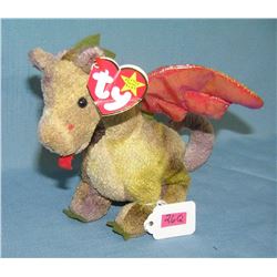 Scorch the dragon vintage Beanie Baby