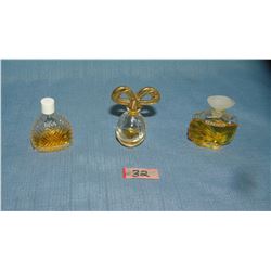 Group of miniature perfume bottles