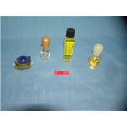 Group of miniature perfume bottles