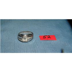 18K gold electro plated karat clad men's ring