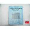 Image 1 : Central Savings Bank savings book circa 1950's