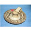 Image 1 : Quality art pottery decorative candleholder