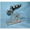 Image 1 : Chromed metal reindeer nutcracker