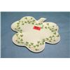 Image 1 : Quality Irish leaf shaped candy dish